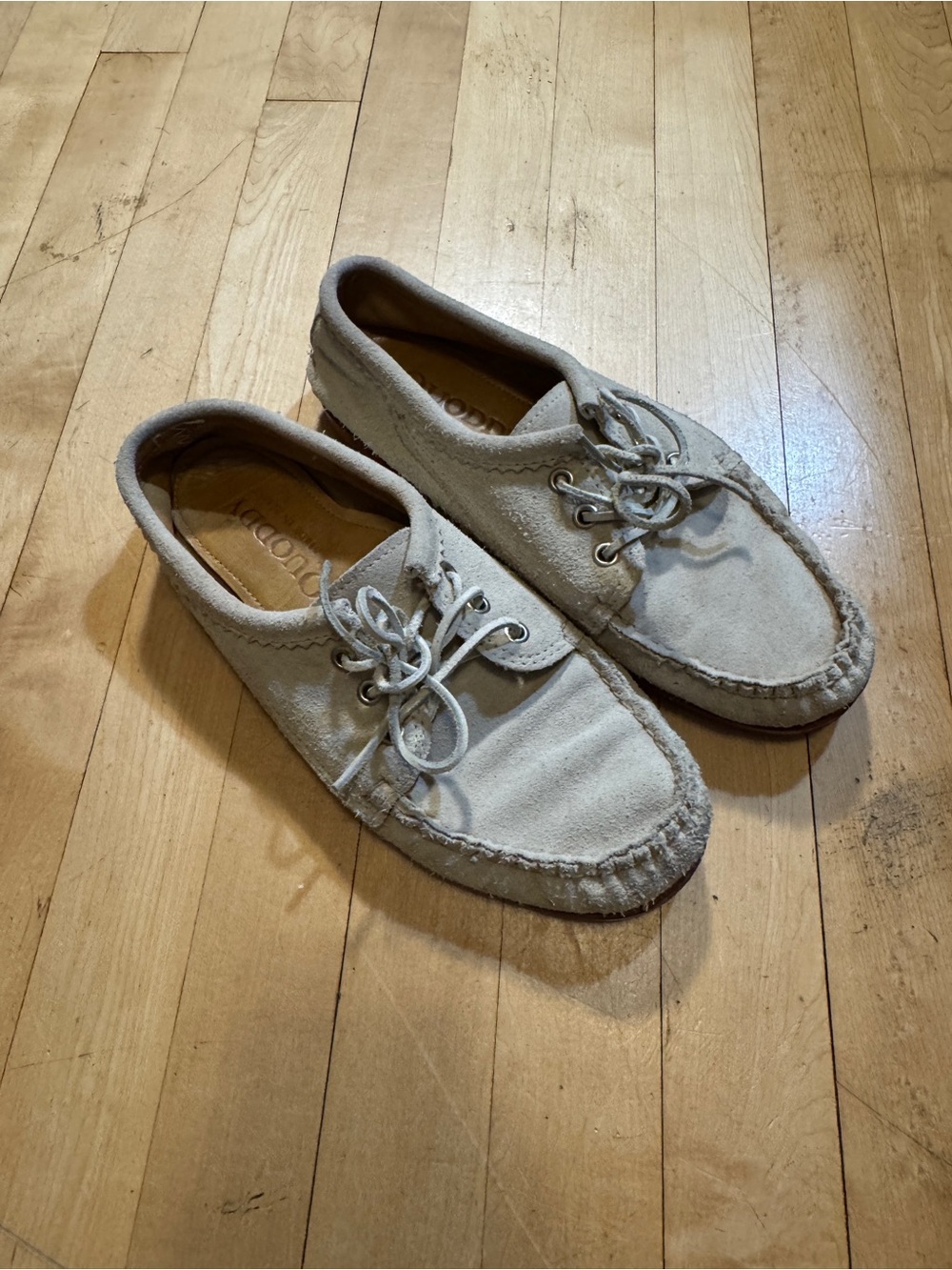 Quoddy suede blucher